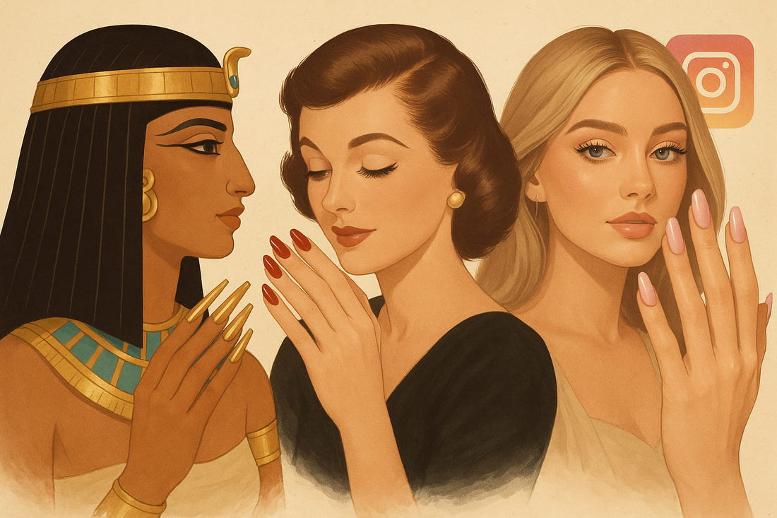 Qeera Nails - Les faux ongles réutilisables à travers l’histoire : de Cléopâtre à Instagram