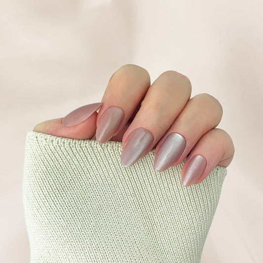 Brown Sugar - Qeera Nails - Faux ongles réutilisables