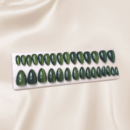 Avatar Green Qeera Nails-faux-ongles-press-on-nails